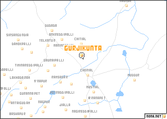 map of Gurjikunta