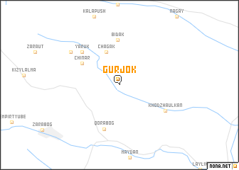 map of Gurjok