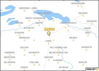 map of Gurki