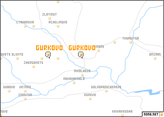 map of Gurkovo