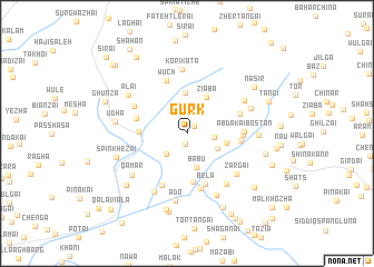 map of Gurk