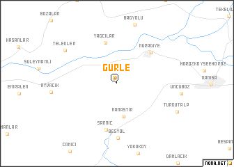 map of Gürle