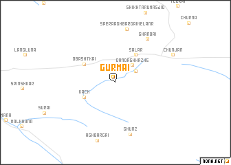 map of Gurmai