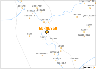 map of Gurmeyso