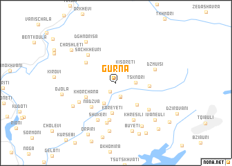 map of Gurna