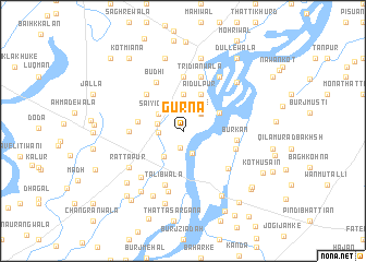 map of Gurna