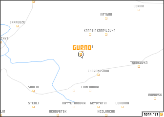 map of Gurno