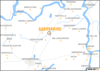 map of Gurn Spring