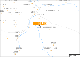 map of Güroluk