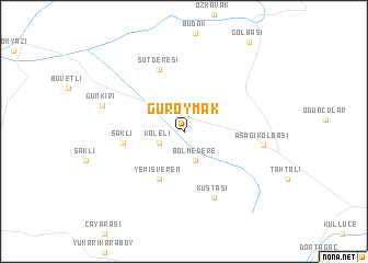 map of Güroymak