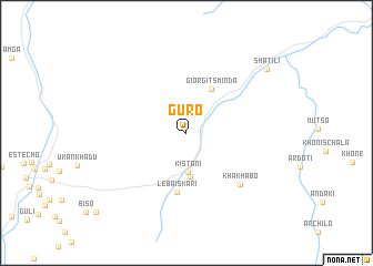 map of Guro