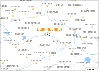 map of Gurraldandi