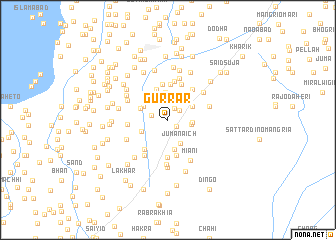 map of Gurrar