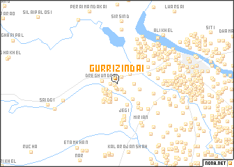 map of Gurri Zindai