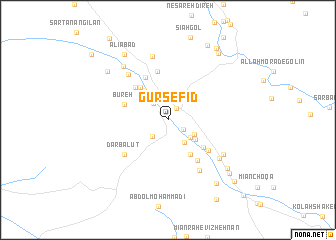 map of Gūr Sefīd