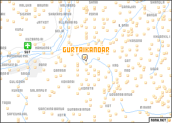 map of Gurtai Kanoar