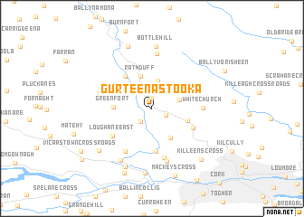 map of Gurteenastooka