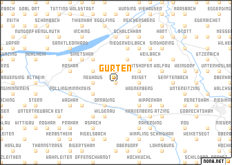 map of Gurten