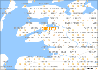 map of Gurtitz