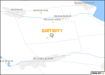 map of Gurtovyy