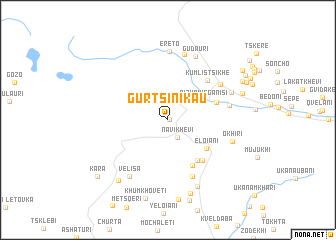 map of (( Gurtsinikau ))