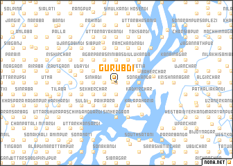 map of Gurubdi
