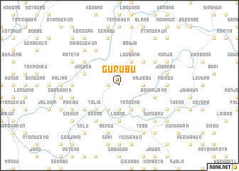 map of Gurubu