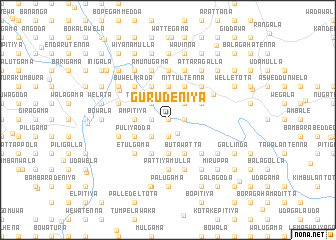 map of Gurudeniya