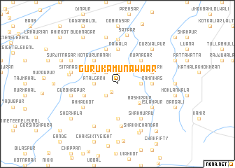 map of Guru Ka Munawwar