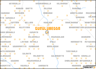 map of Gurulubedda