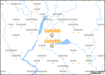 map of Gurumai