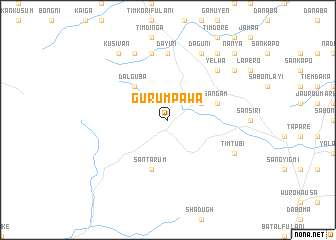 map of Gurumpawa