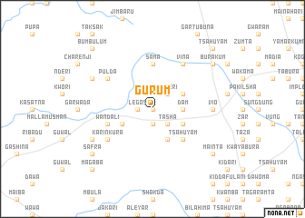 map of Gurum