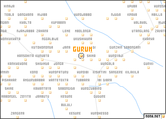 map of Gurum