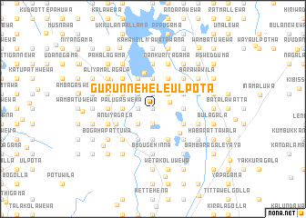 map of Gurunnehele Ulpota