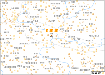 map of Gurūn