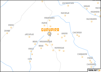 map of Gurupira