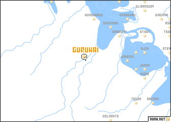 map of Guruwai