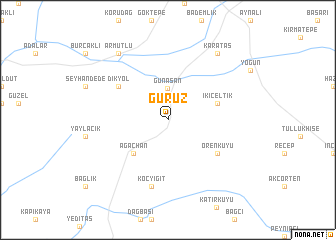 map of Gürüz