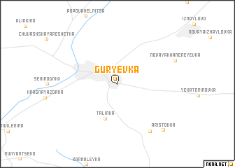 map of Gur\