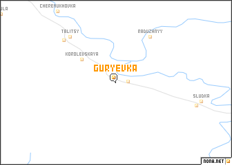 map of Gur\