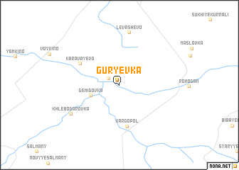 map of Gur\