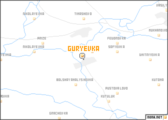 map of Gur\