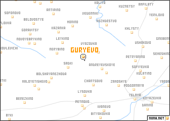 map of Gur\