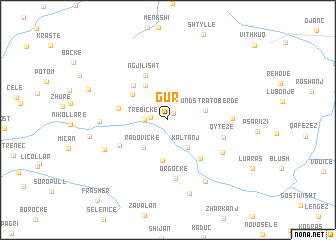 map of Gur