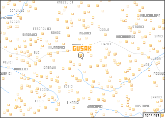 map of Gusak