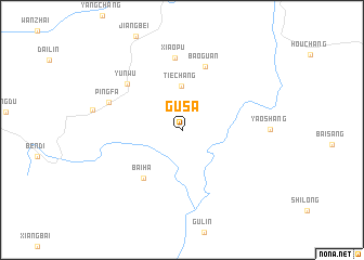 map of Gusa