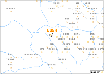 map of Gusa