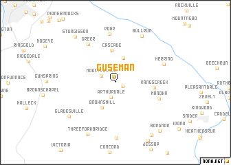 map of Guseman