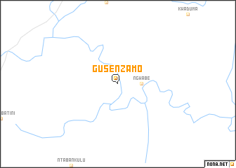 map of Gusenzamo